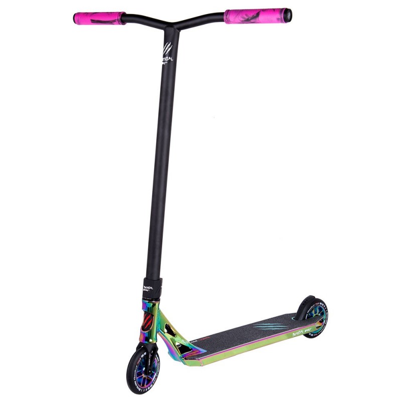 Bestial Wolf Pro Scooter Killer K6 manillar negro y tabla rainbow Bestial Wolf Pro Scooter Killer K6 manillar negro y tabla rainbow