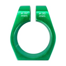 Squared146 Clamp Verde, 32-35 mm, 2 tornillos
