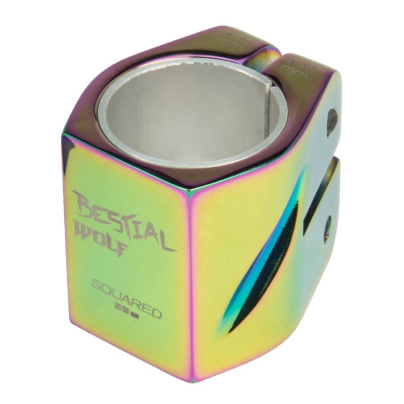Squaredrainbow Clamp Rainbow, 32-35 mm, 2 tornillos Squaredrainbow Clamp Rainbow, 32-35 mm, 2 tornillos