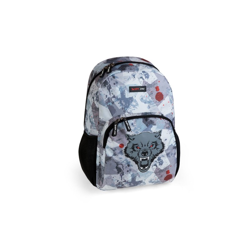Mochila escolar BESTIAL WOLF + CARRO 2018 Mochila escolar BESTIAL WOLF + CARRO 2018