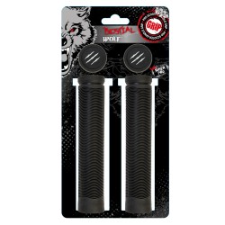 Grips scooter in black 155mm Bestial Wolf