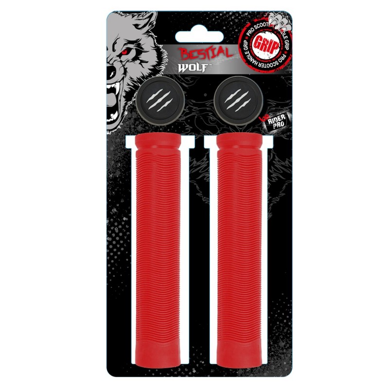 Manguitos Bestial Wolf RS81 Color Rojo 155mm