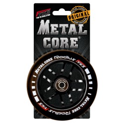 Rueda Metal Core RADIUS110BL, goma  y núcleo negro