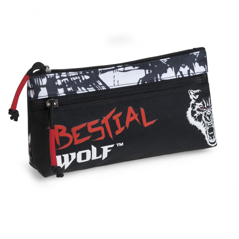 Estuche escolar doble BESTIAL WOLF 2018 Estuche escolar doble BESTIAL WOLF 2018