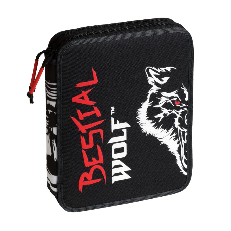 Plumier lápices doble BESTIAL WOLF 2018 Plumier lápices doble BESTIAL WOLF 2018
