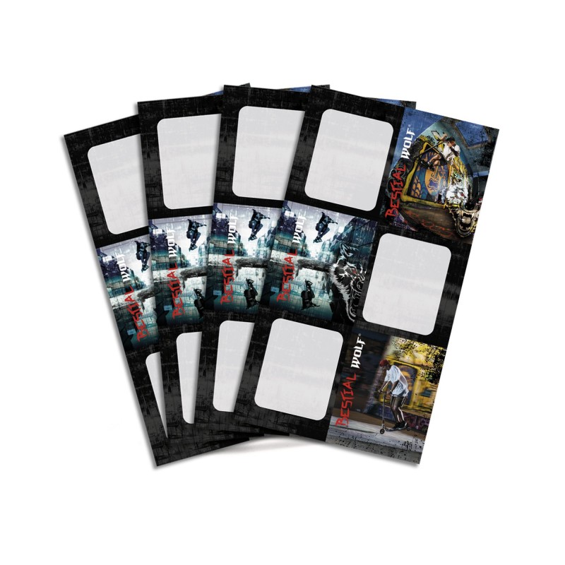 Blister 12 Etiquetas Bestial Wolf 2019 Blister 12 Etiquetas Bestial Wolf 2019
