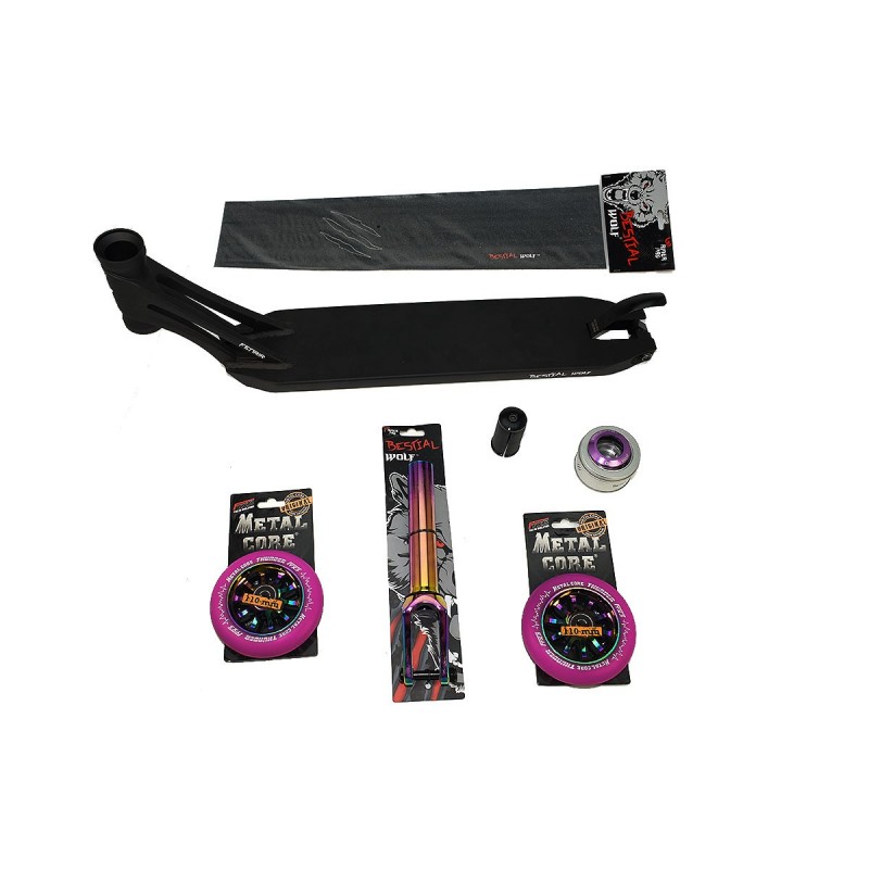 Kit de tabla Fenrir y Ruedas Thunder de Bestial Wolf, Fenrir7817mkit1 Kit de tabla Fenrir y Ruedas Thunder de Bestial Wolf, Fenrir7817mkit1