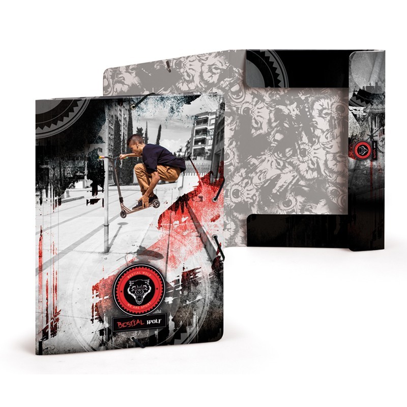 Carpeta porta Folios Bestial Wolf Carpeta porta Folios Bestial Wolf