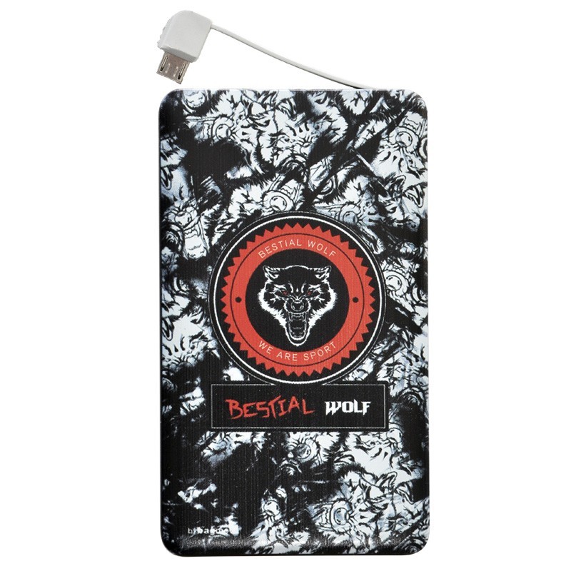 Batería Externa para Movil capacidad 4000 mAh Bestial Wolf Batería Externa para Movil capacidad 4000 mAh Bestial Wolf
