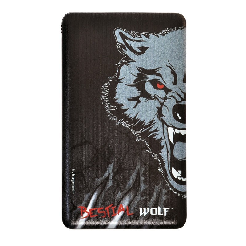 Batería Externa para Movil capacidad 4000 mAh Bestial Wolf Batería Externa para Movil capacidad 4000 mAh Bestial Wolf