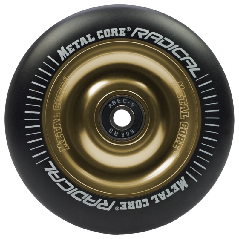 Metal cores. Диски Radical. Hany Core Scooter Wheels. Radical 110. Metallic Black Black Radical Rubber.