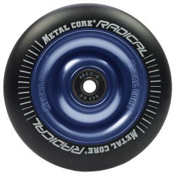 Rueda Metal Core RADICAL goma negra núcleo azul