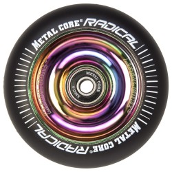 Rueda Metal Core RADICAL goma negra núcleo rainbow