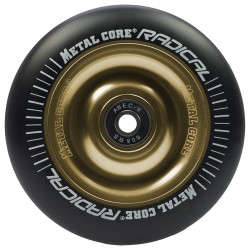 Rueda Metal Core RADICAL 110 goma negra núcleo dorado