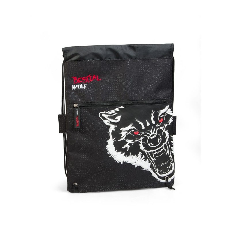 Mochila Plana Bestial Wolf Mochila Plana Bestial Wolf