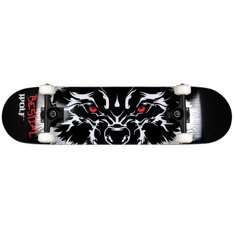 Skateboard completo RABIES 7,75x31 modelo ojos lobo Skateboard completo RABIES 7,75x31 modelo ojos lobo