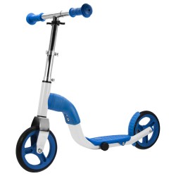 SCOOBIK Scooter y bici, 2 en uno, color Azul