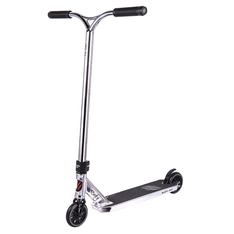Bestial Wolf Pro Scooter Rocky R10 manillar plateado y tabla plateada Bestial Wolf Pro Scooter Rocky R10 manillar plateado y tabla plateada