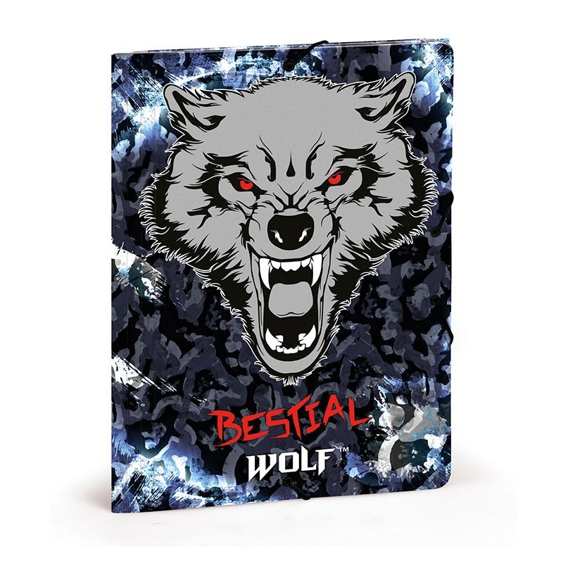 Carpeta gomas BESTIAL WOLF Carpeta gomas BESTIAL WOLF
