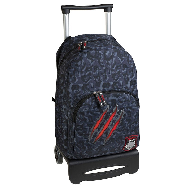 Mochila escolar BESTIAL WOLF + CARRO Mochila escolar BESTIAL WOLF + CARRO